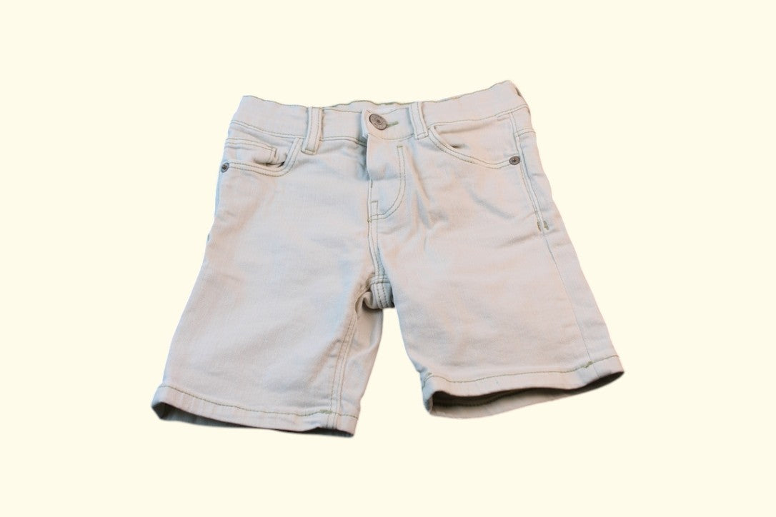 2er Kidkiddo Set Short 98 Beige, Blau