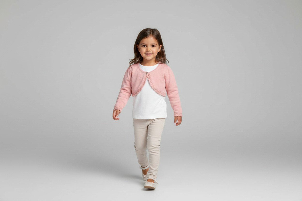 Strickjacke 98 Rosa