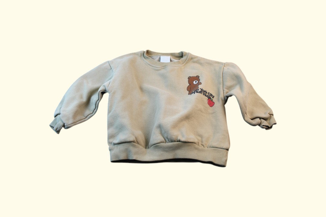 Kategorie 3 Pullover 104 Mehrfarbig (Beige, Grün, Rot, Gelb)