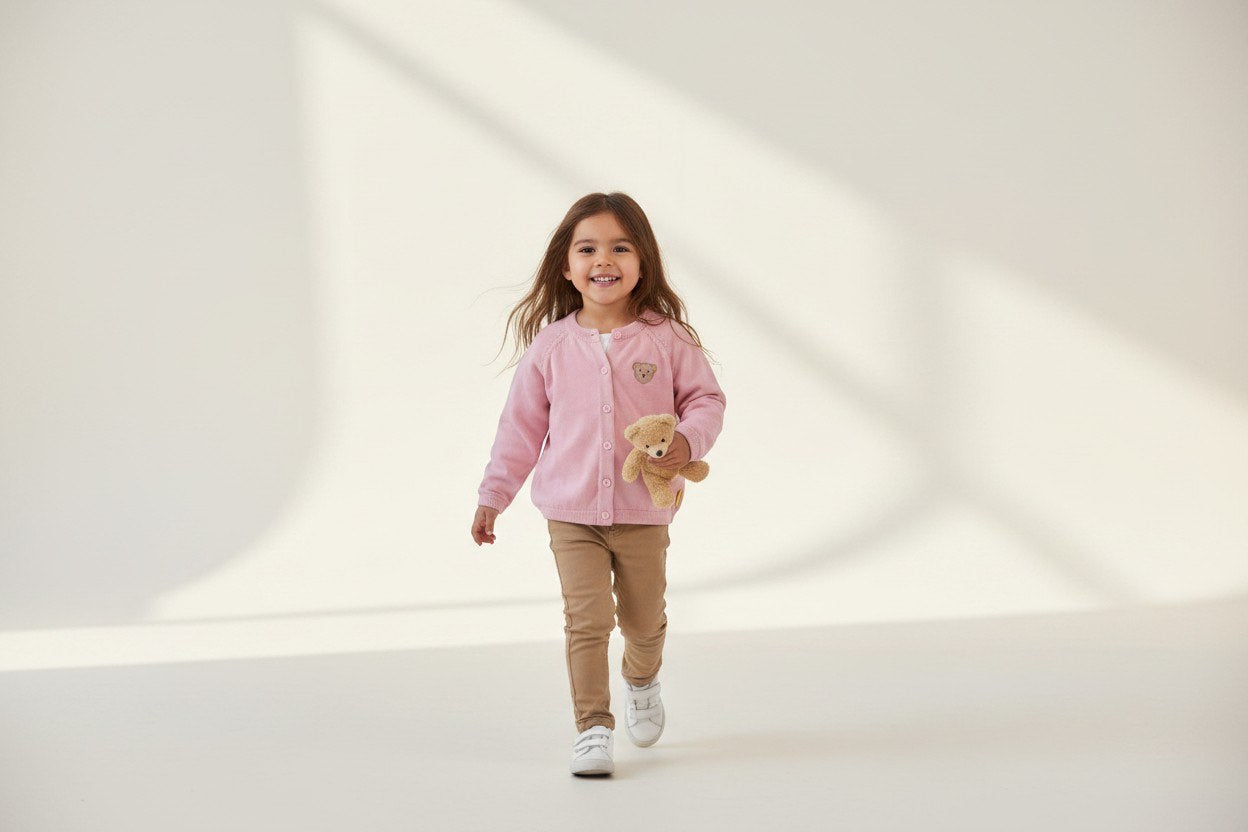 Steiff Strickjacke 98 Rosa