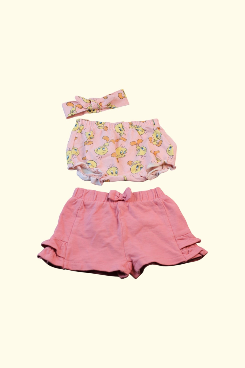 2er Kidkiddo Set Short 56 PINK