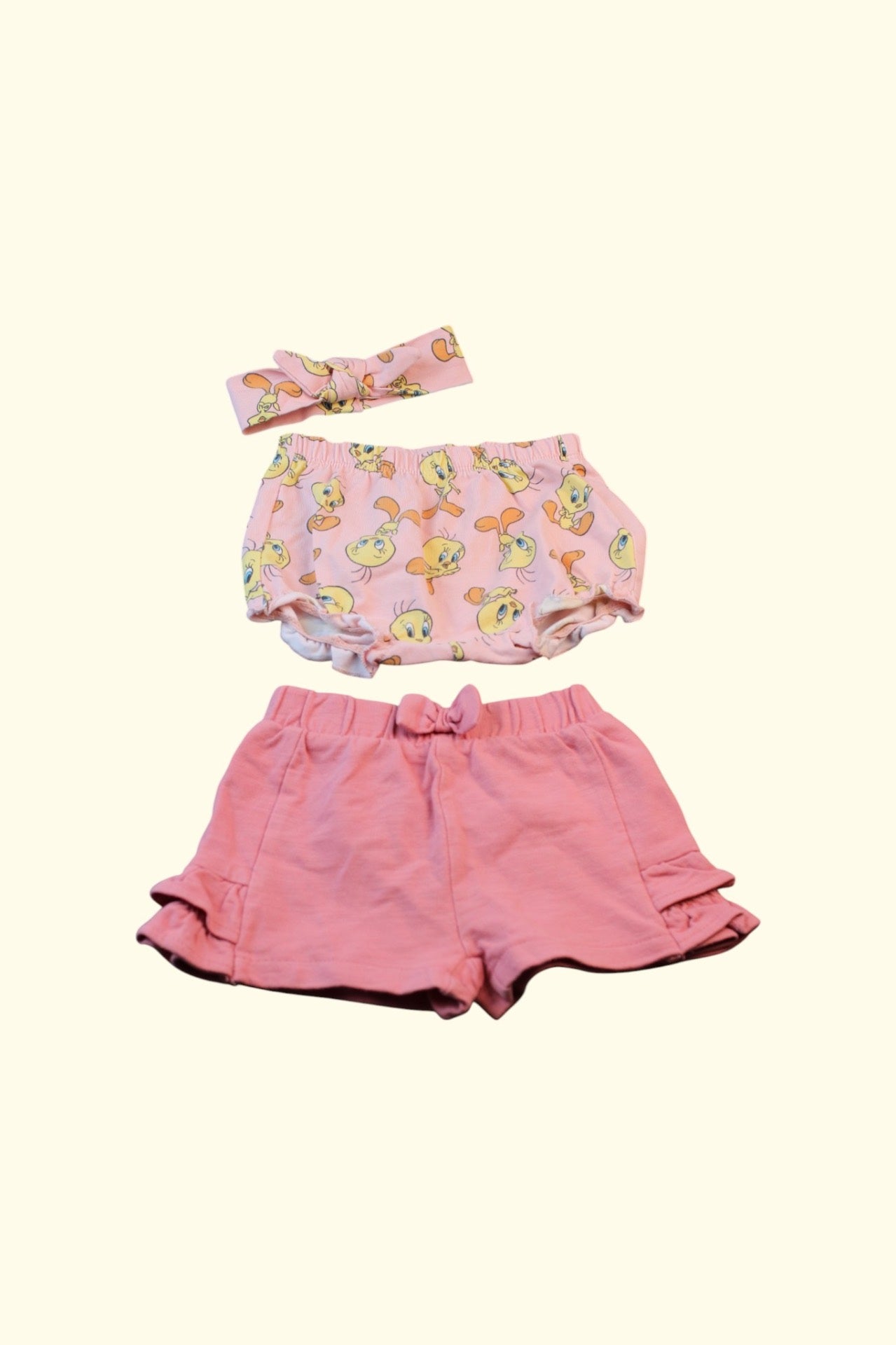 2er Kidkiddo Set Short 56 PINK
