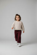 2er Kidkiddo Set 74 Beige mit kleinen Muster