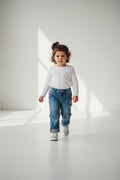 2er Kidkiddo Set 68 Weiß, Blau