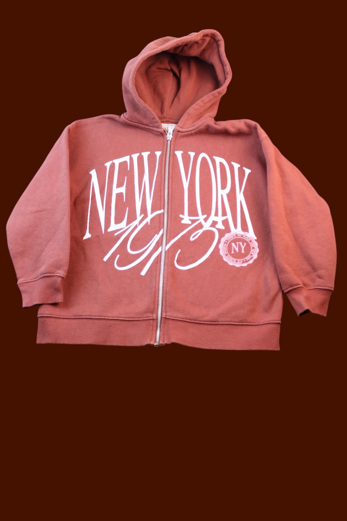  Hoodie 122 Bordeaux, Braun