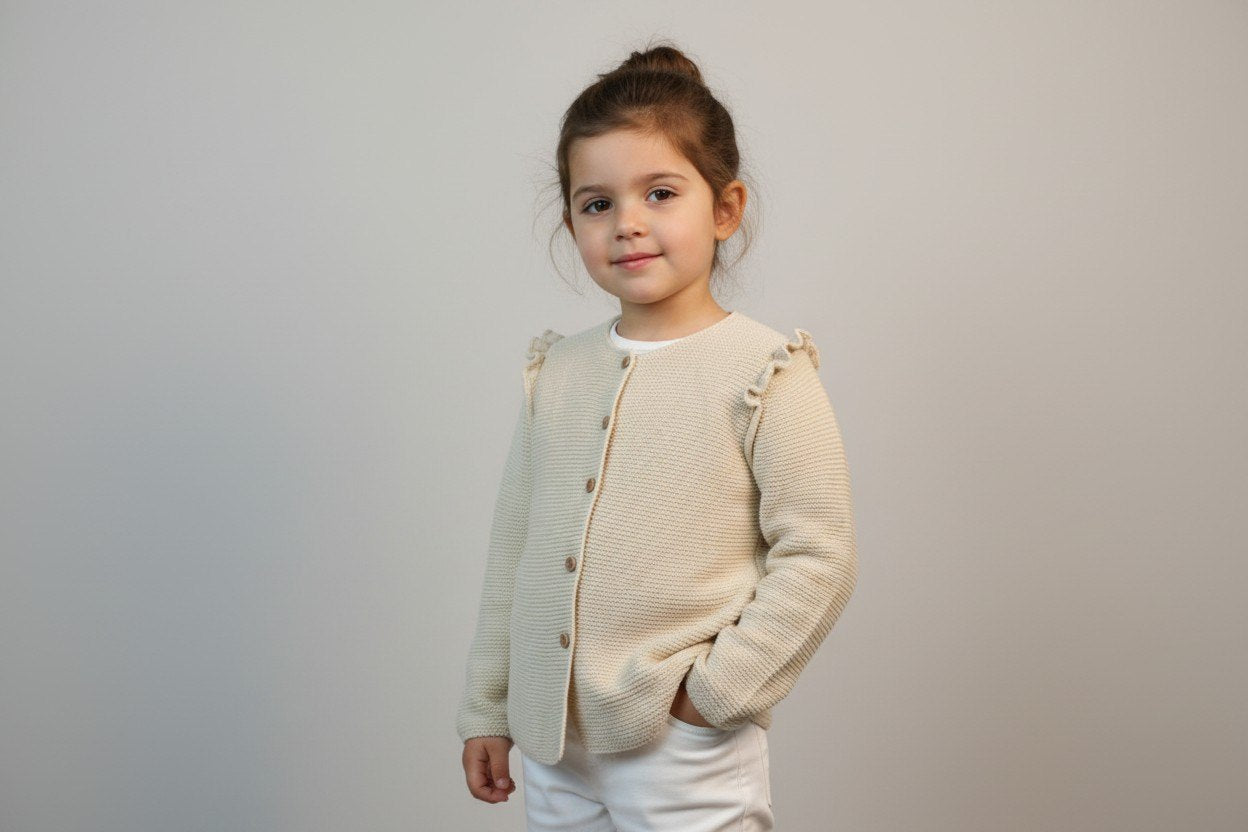 Kategorie 3 Strickjacke 92 Hellgelb