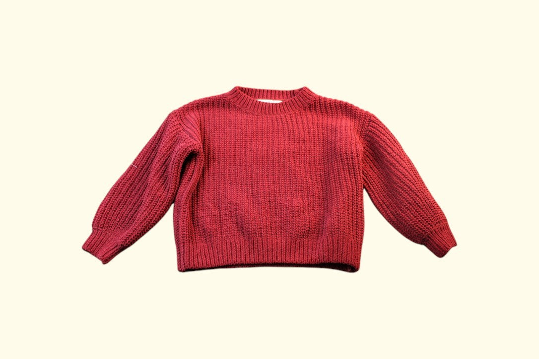 Kategorie 3 Pullover 98 Bordeaux