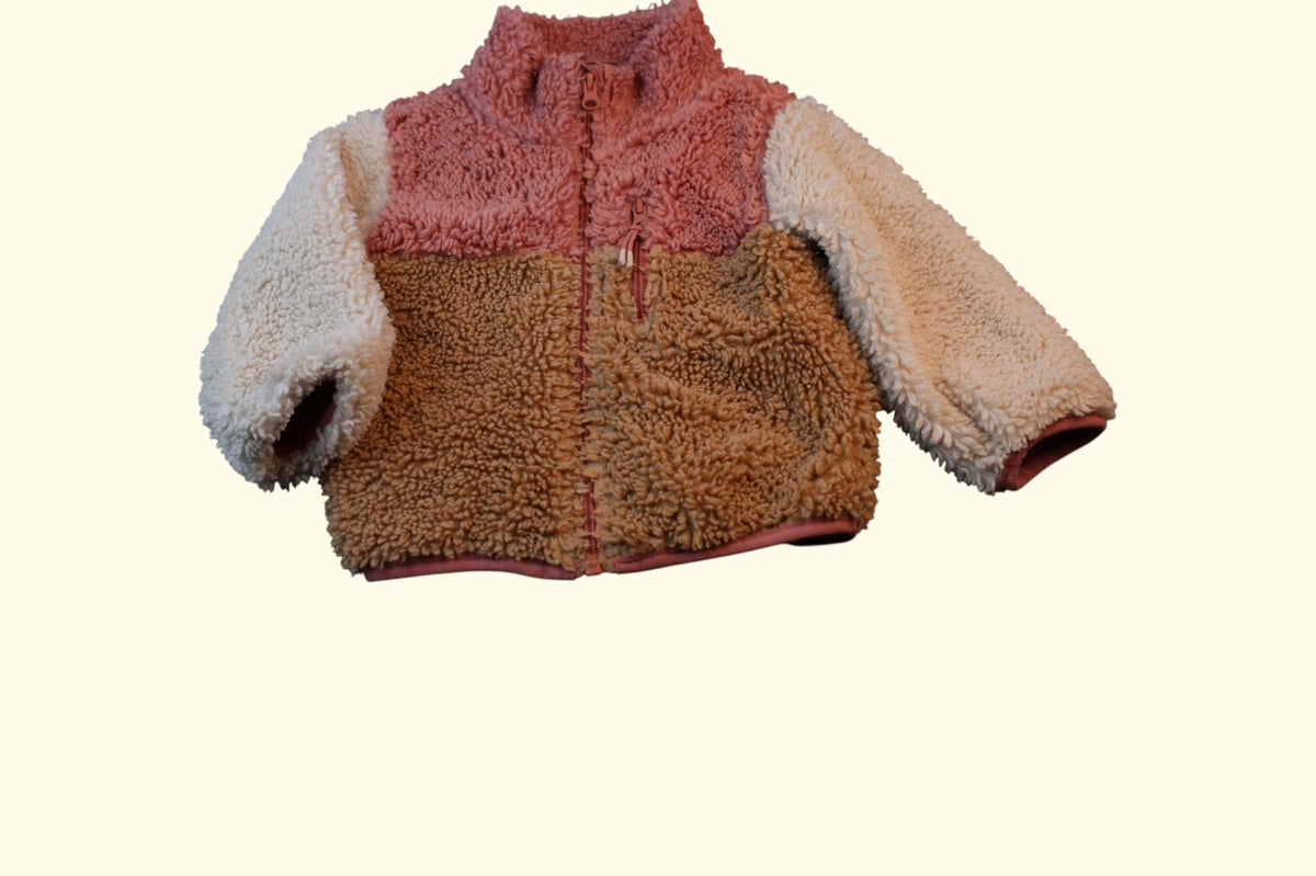  Jacke 92 Mehrfarbig (Rot, Beige, Braun)