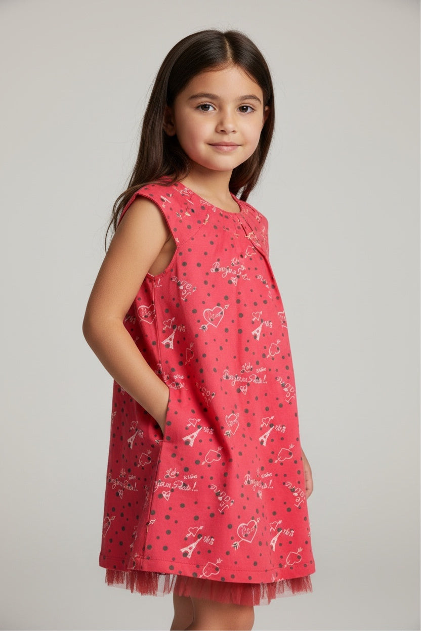  Kleid 122 Rot