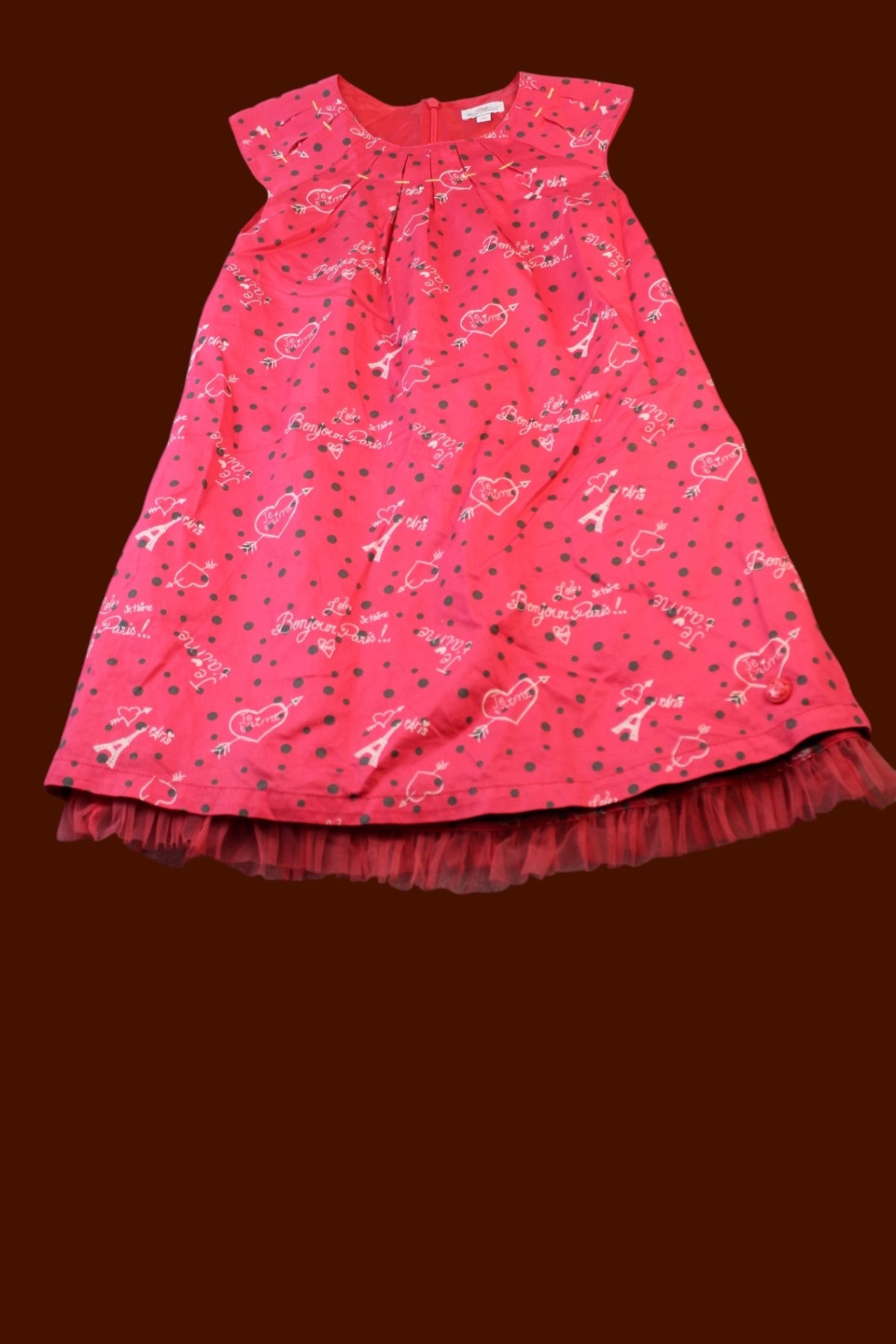  Kleid 122 Rot