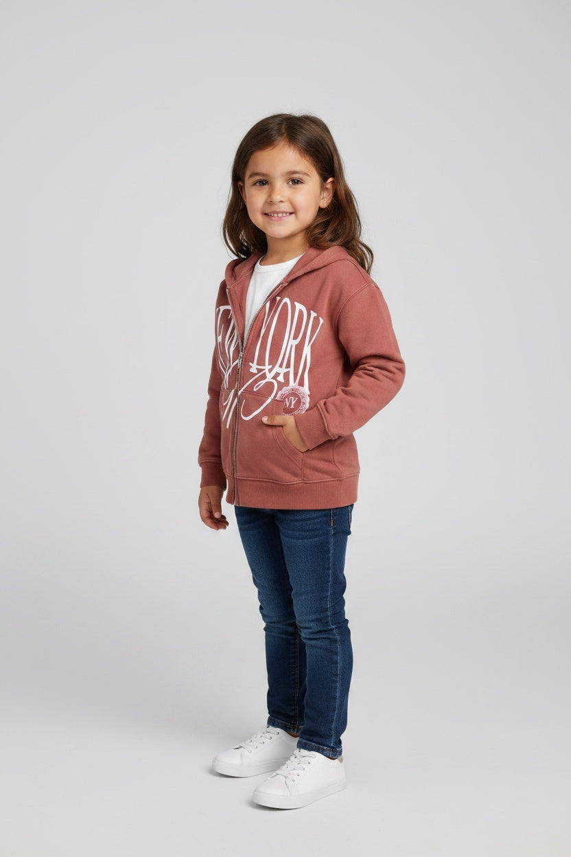 Hoodie 122 Bordeaux, Braun