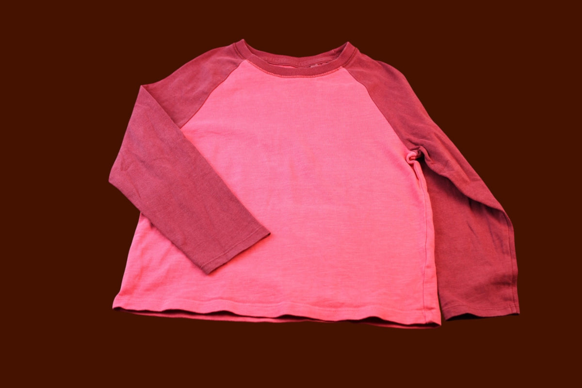  Sweatshirt 116 Pink, Rot