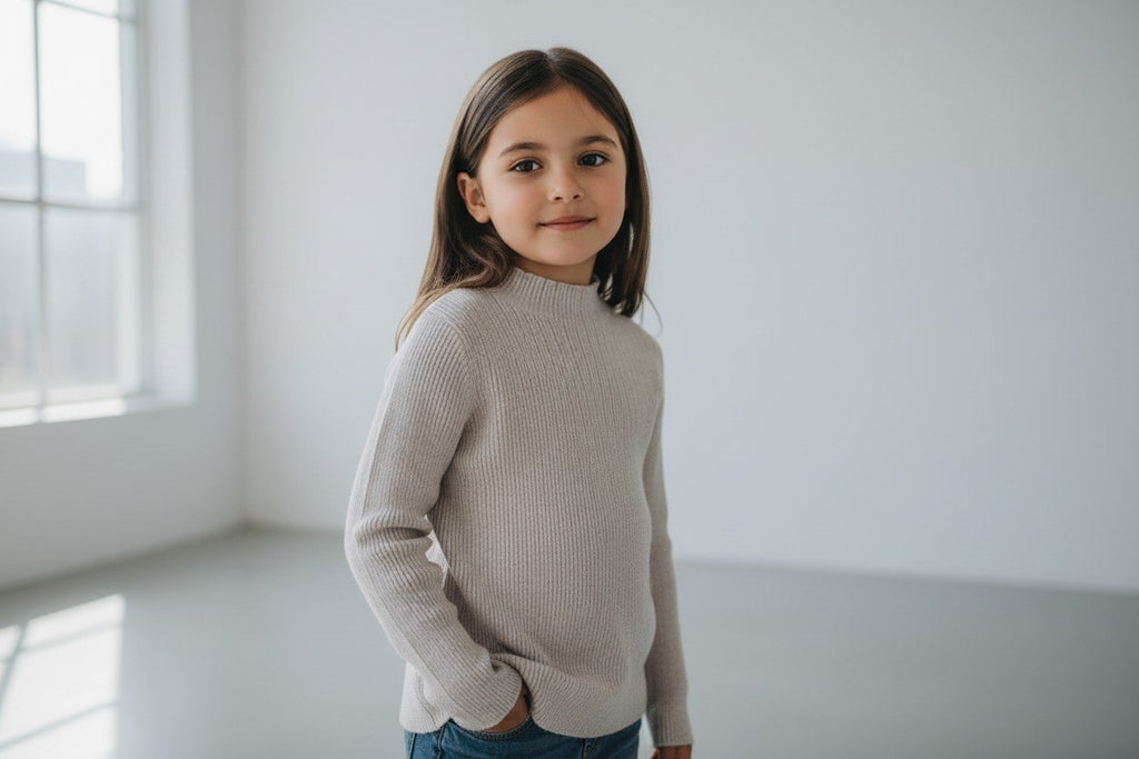 2er Kidkiddo Set Pullover 92 Schwarz, Flieder