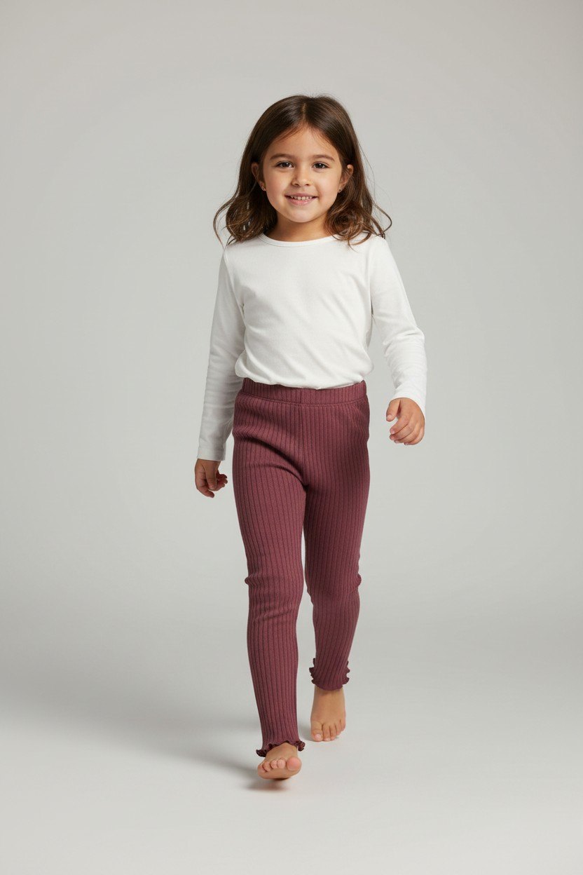 2er Kidkiddo Set 92 Bordeauxrot
