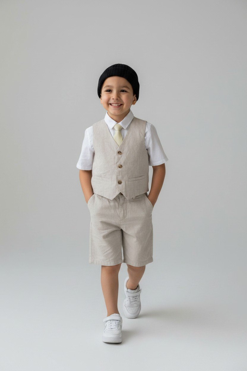  2er Kidkiddo Set 122 Beige