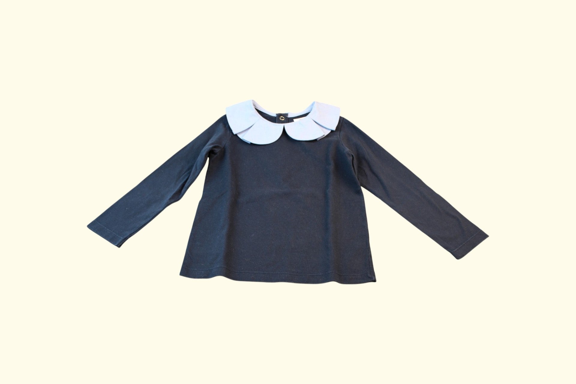 jacadi Sweatshirt 92 Dunkelblau und hellblau