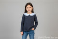 jacadi Sweatshirt 92 Dunkelblau und hellblau
