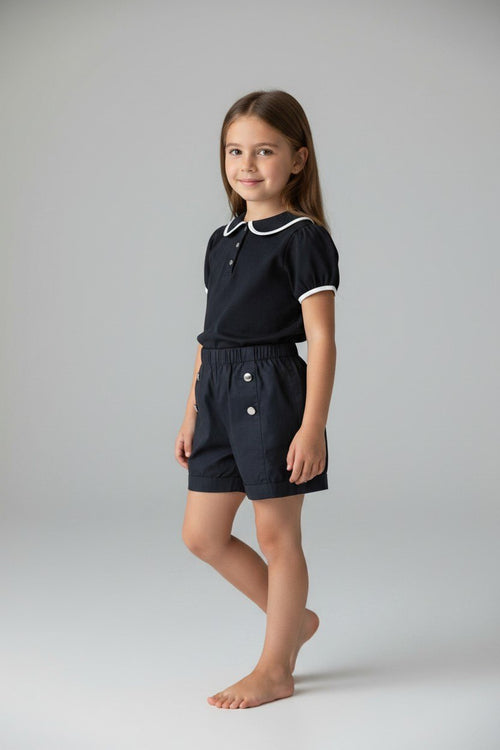 2er Kidkiddo Set 92 Dunkelblau