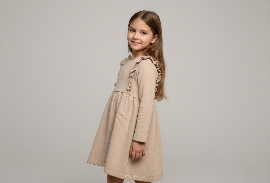 leevje Kleid 86 Beige