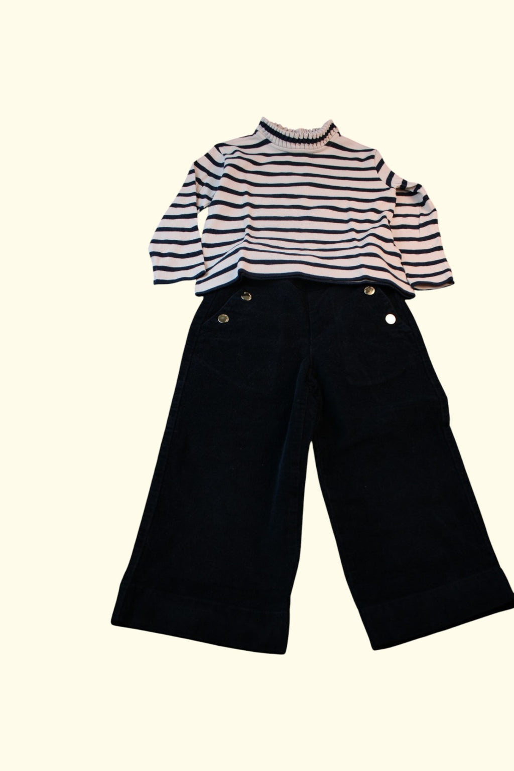 Petit Bateau 3er Kidkiddo Set 98 Beige, Marineblau