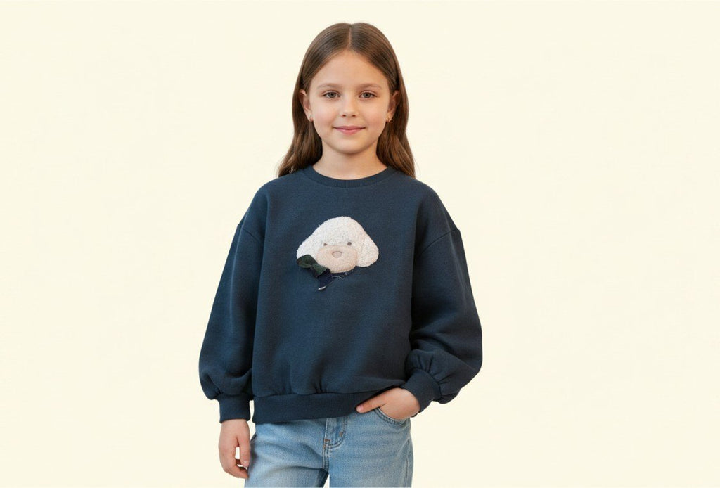 il gufo Pullover 98 Dunkelblau