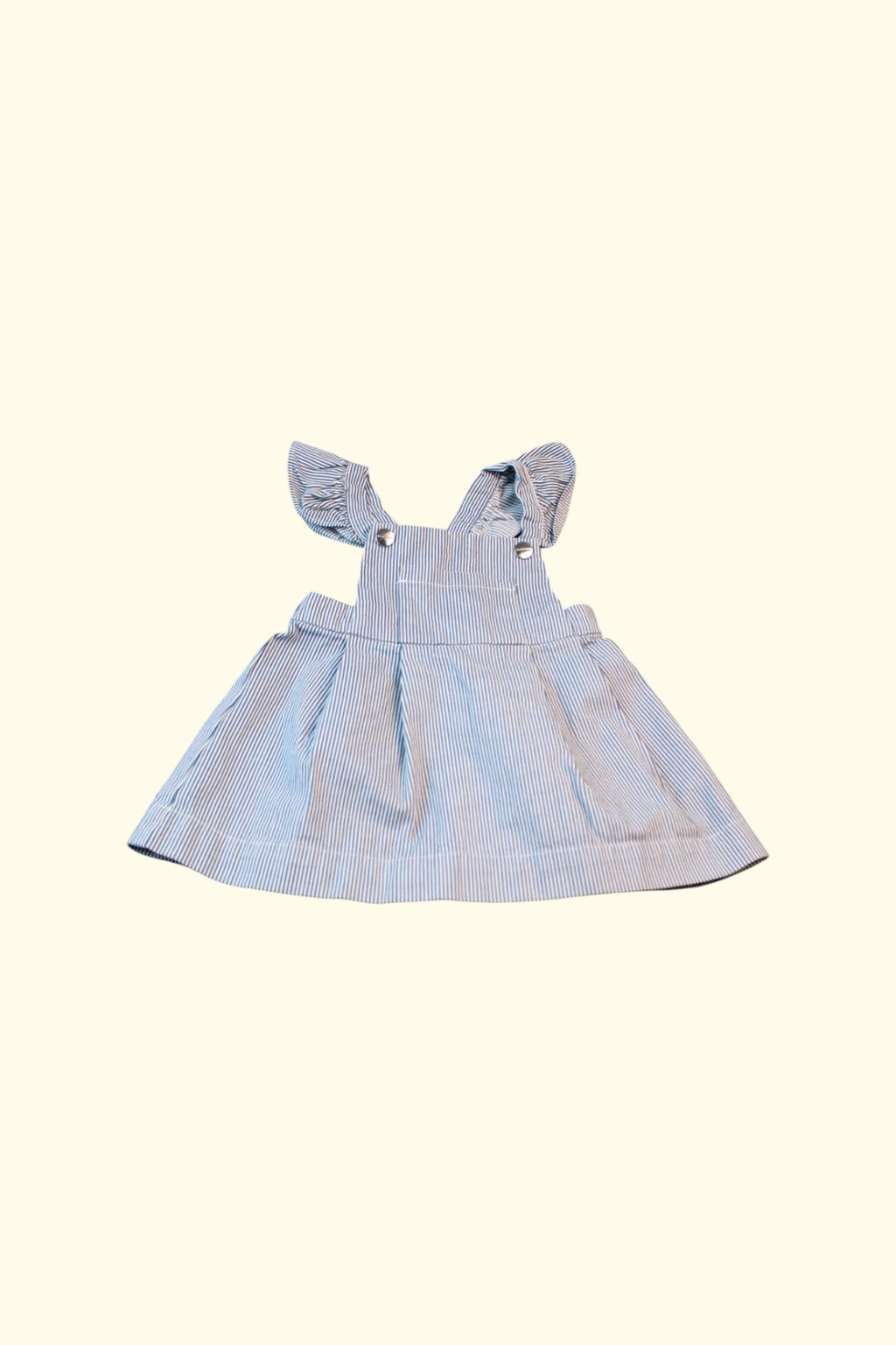 Jacadi Kleid 76 Blau und Weiß gestreift