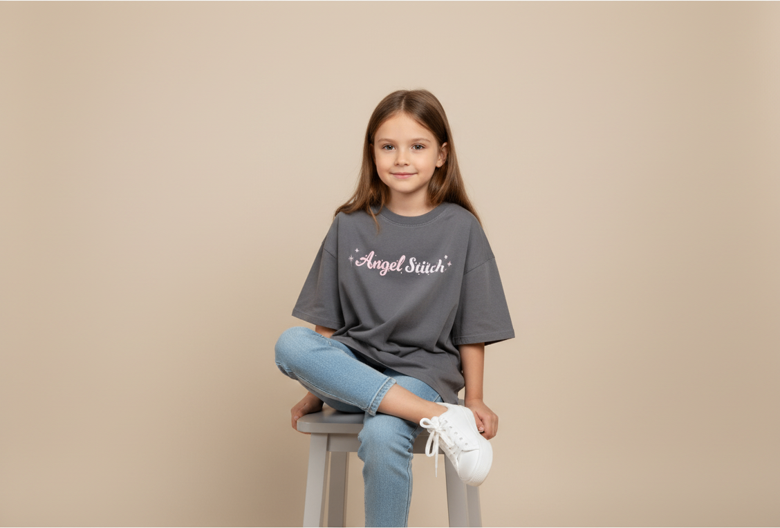 T-Shirt 140 Grau