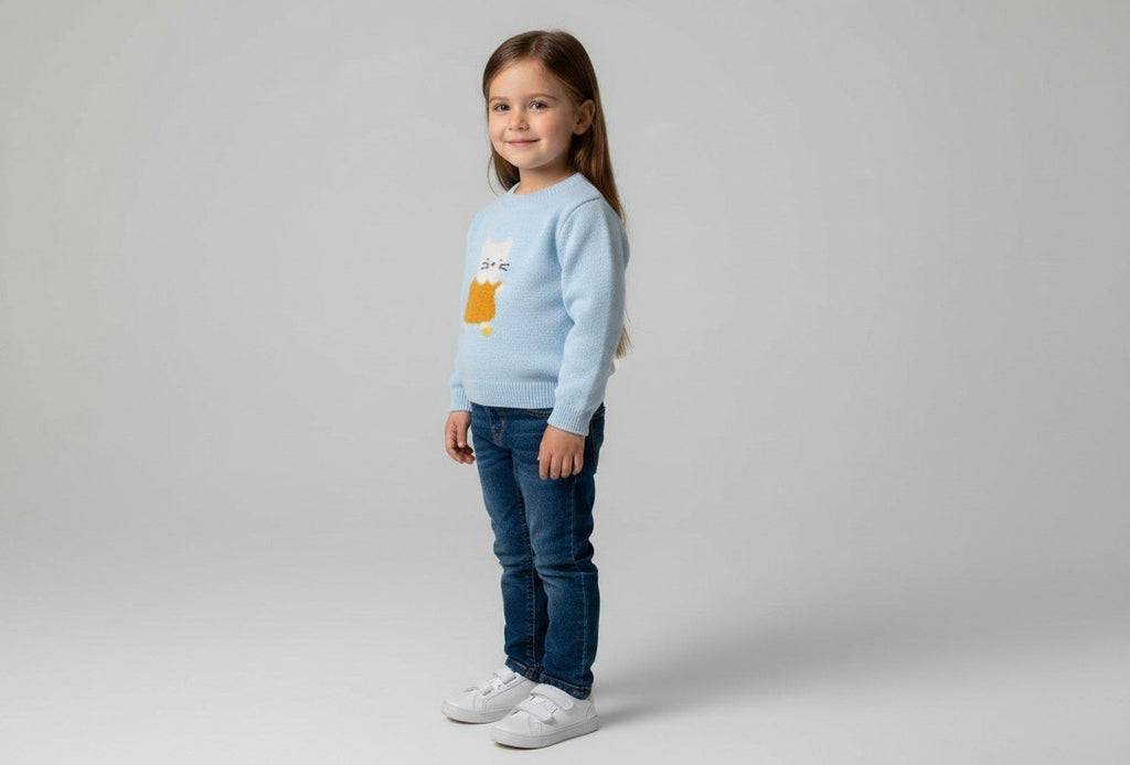 Jacadi 2er Kidkiddo Set Pullover 62 Dunkelblau und Hellblau