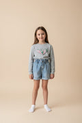 2er Kidkiddo Set 164 Grau und mehrfarbig
