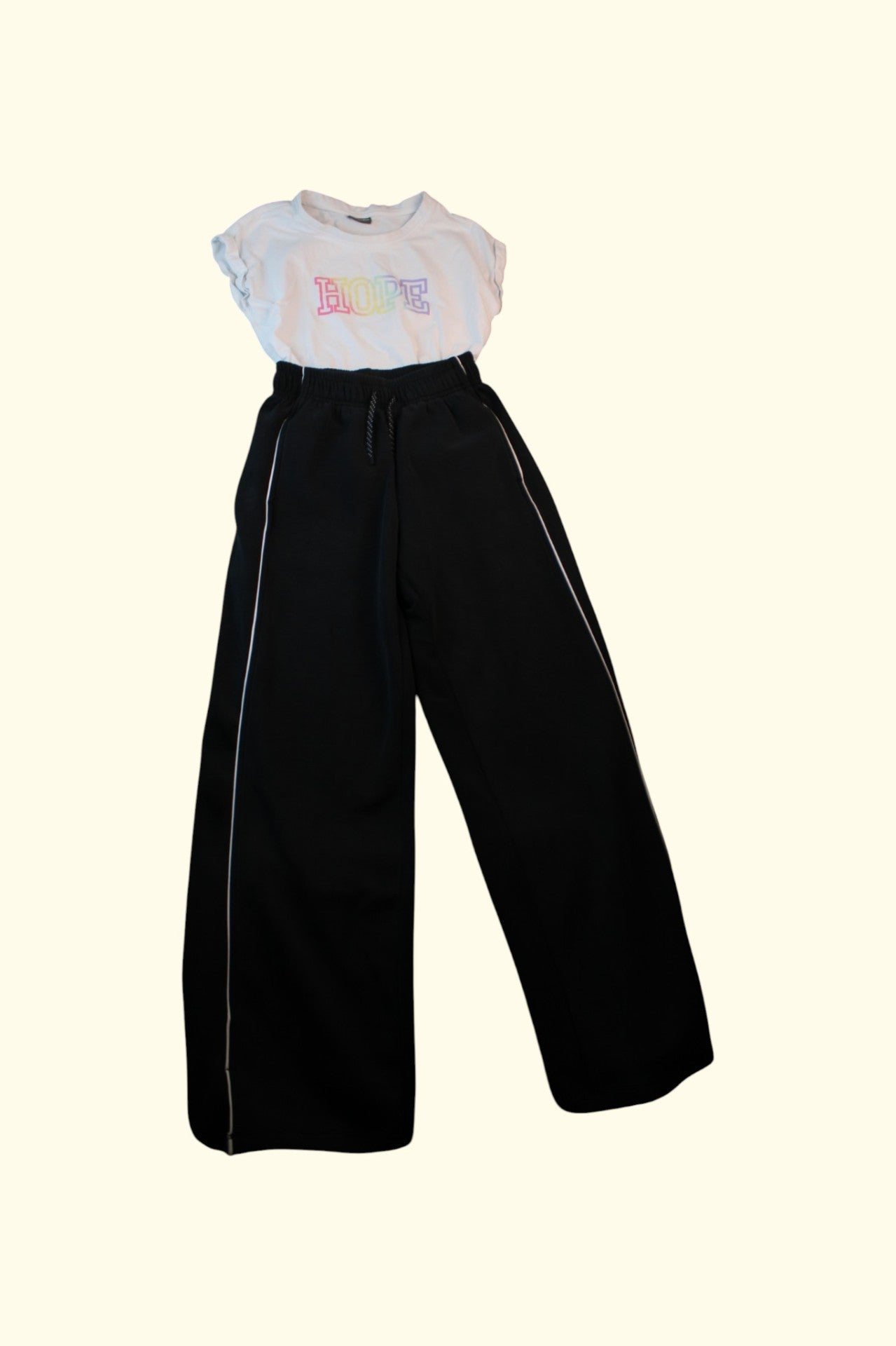 2er Kidkiddo Set 150 Weiß und Schwarz