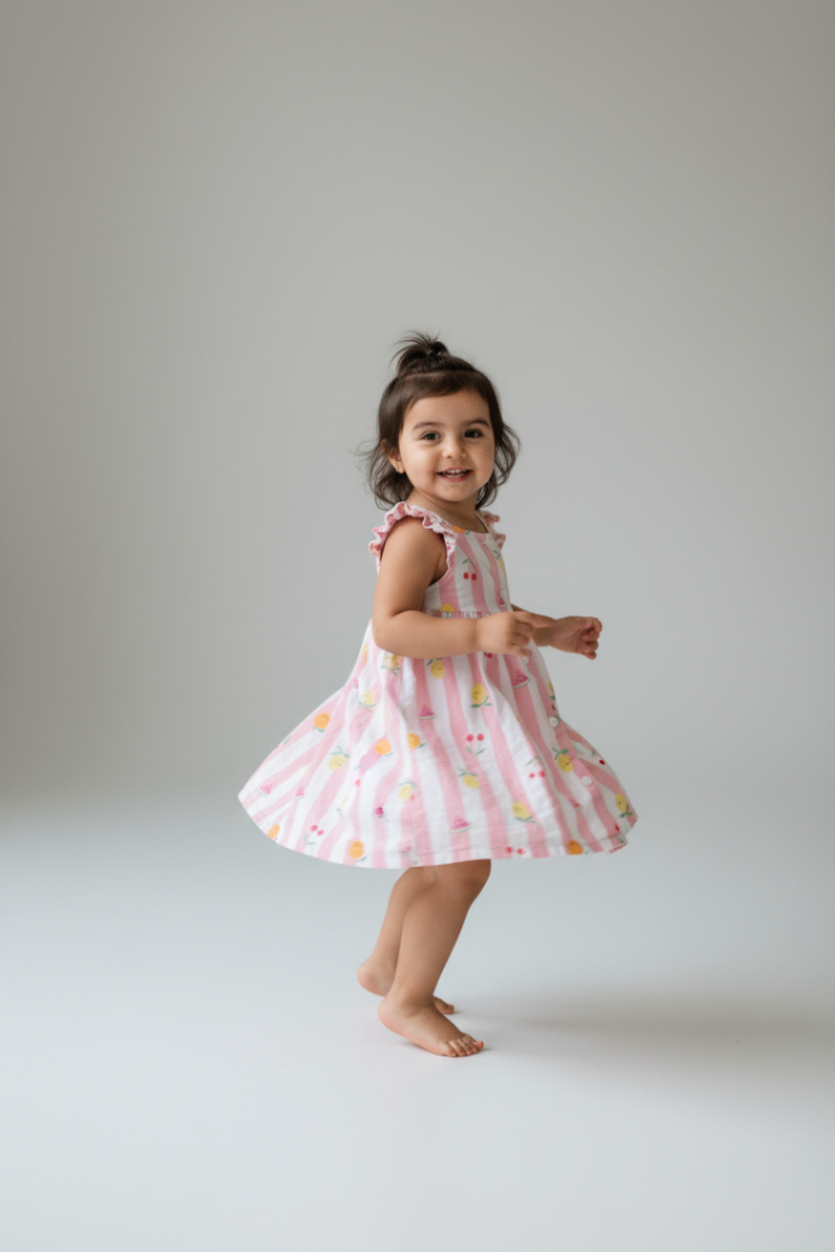 Kleid 80 bunt