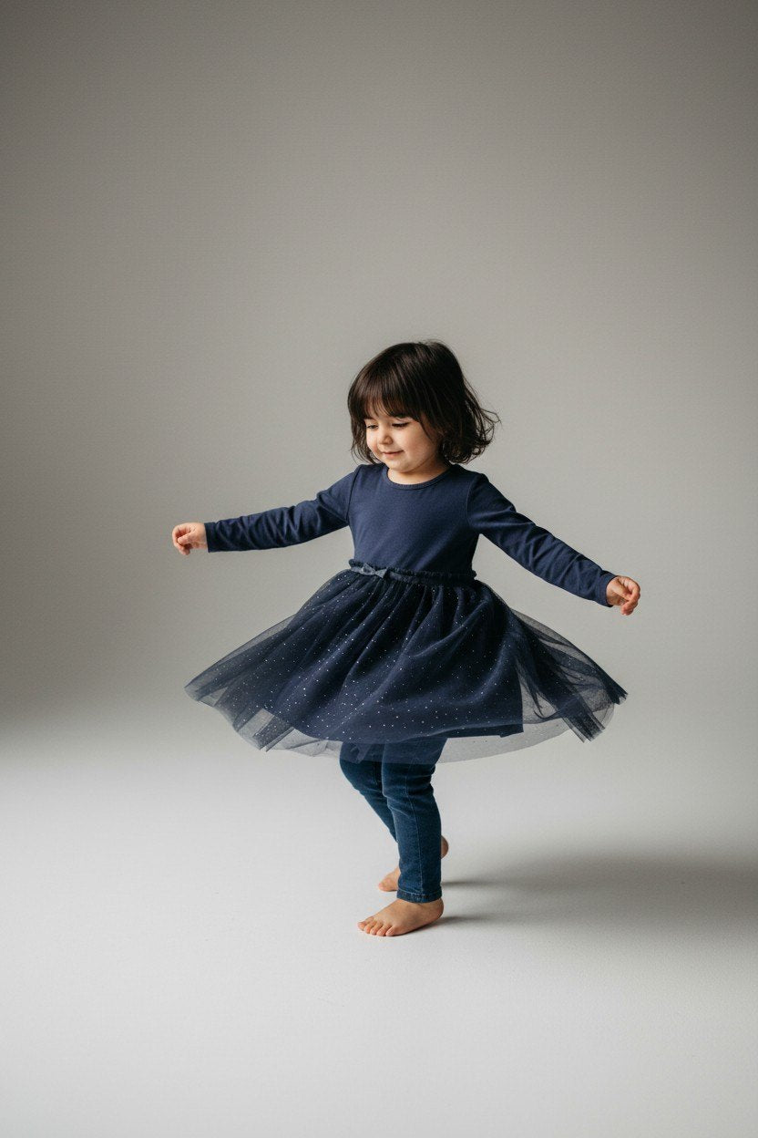 Kleid 68 Dunkelblau