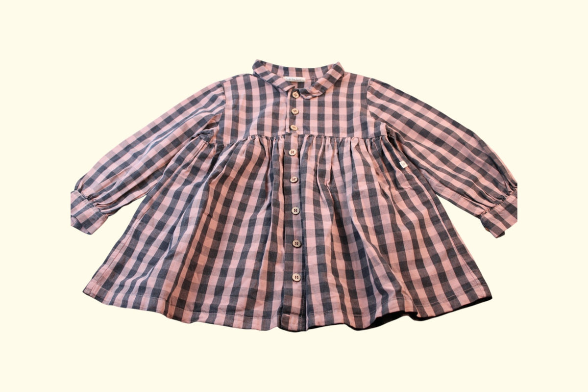  Kleid 98 Pink und Grau