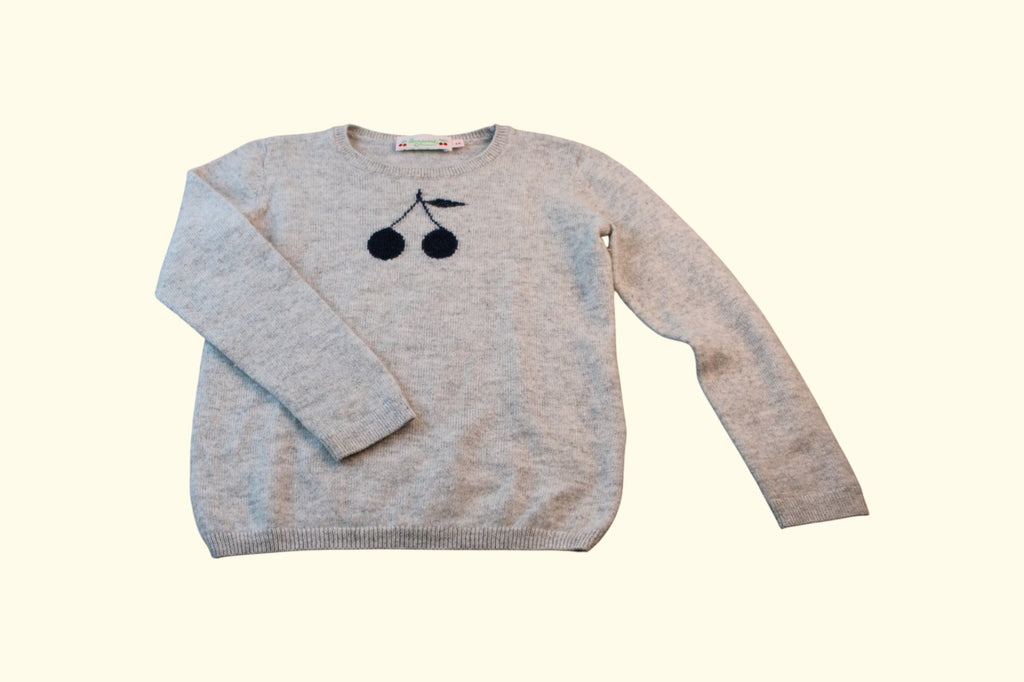 Bonpoint Pullover 110 Grau