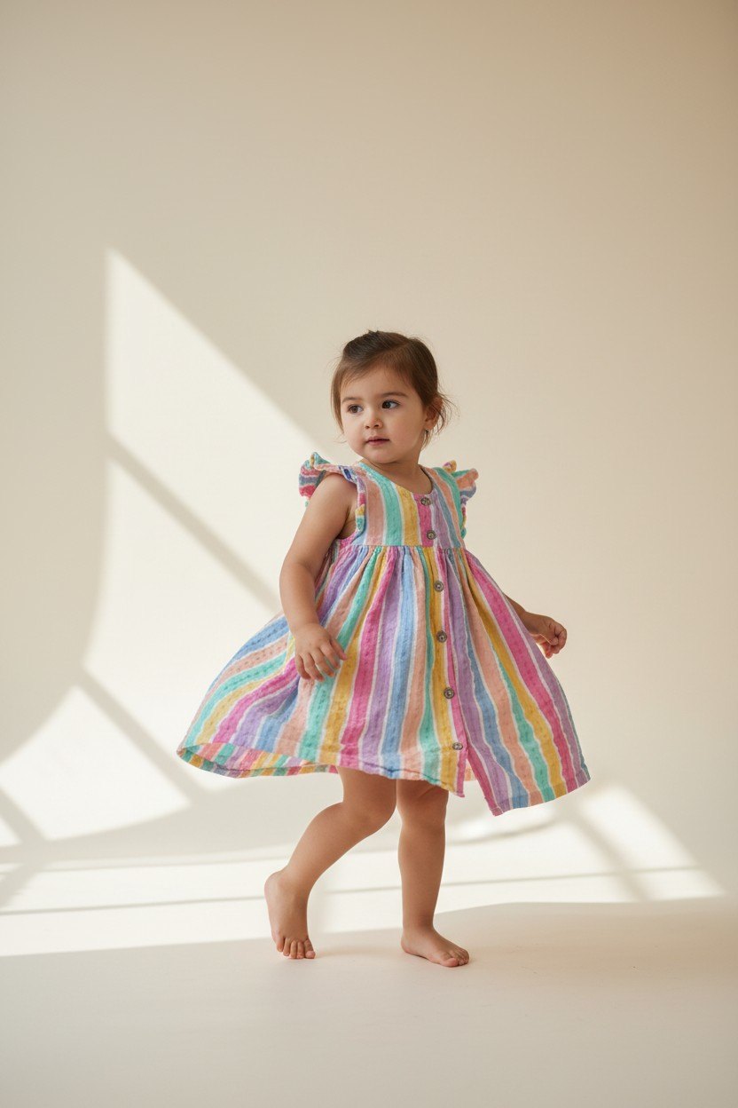 Kleid 80 Mehrfarben (Bunt)