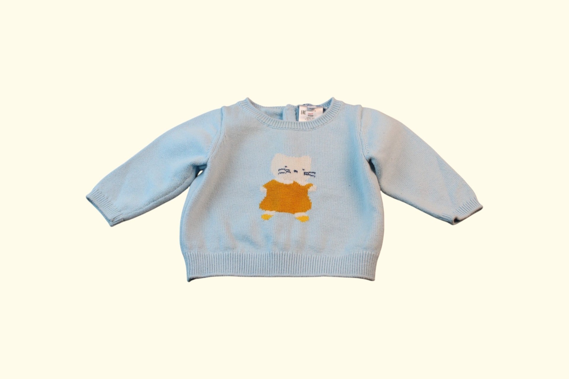 Jacadi 2er Kidkiddo Set Pullover 62 Dunkelblau und Hellblau