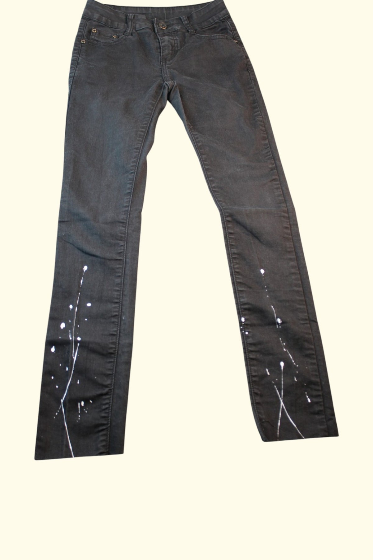 Hose 164 Grau/Schwarz