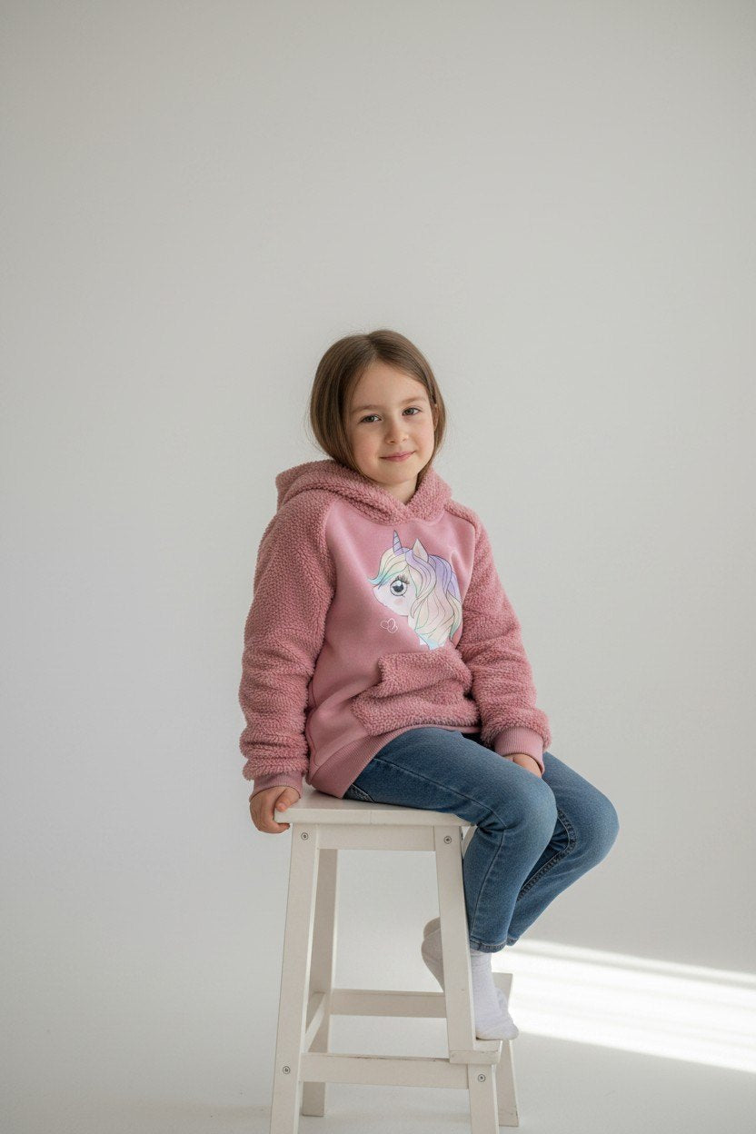 Kategorie 4 Hoodie 122 Altrosa
