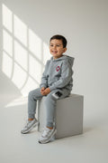 2er Kidkiddo Set 80 Grau