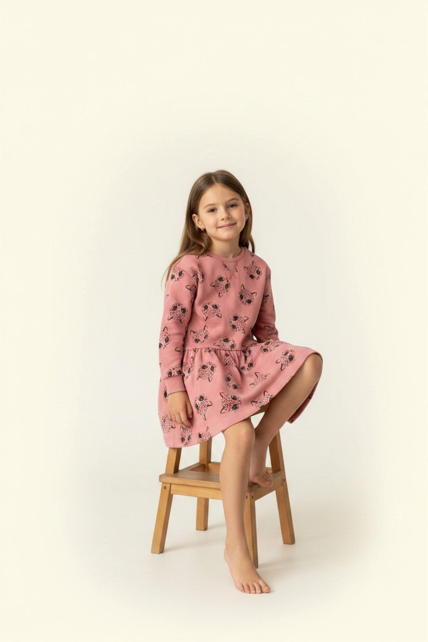 Kategorie 3 Kleid 110 Altrosa