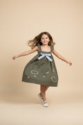 Rose Desbois Kleid 128 Grün