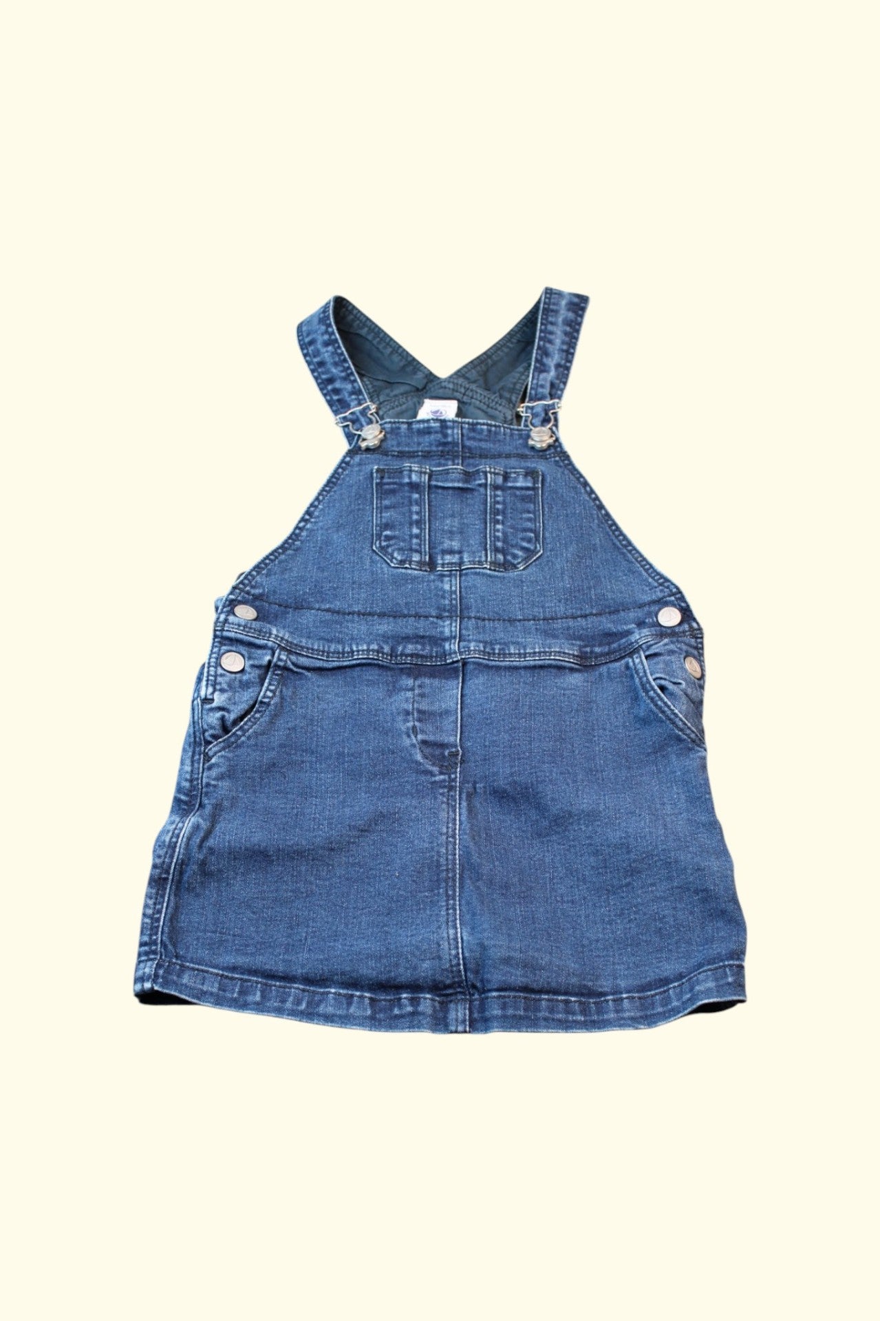 Petit Bateau Kleid 98 Blau