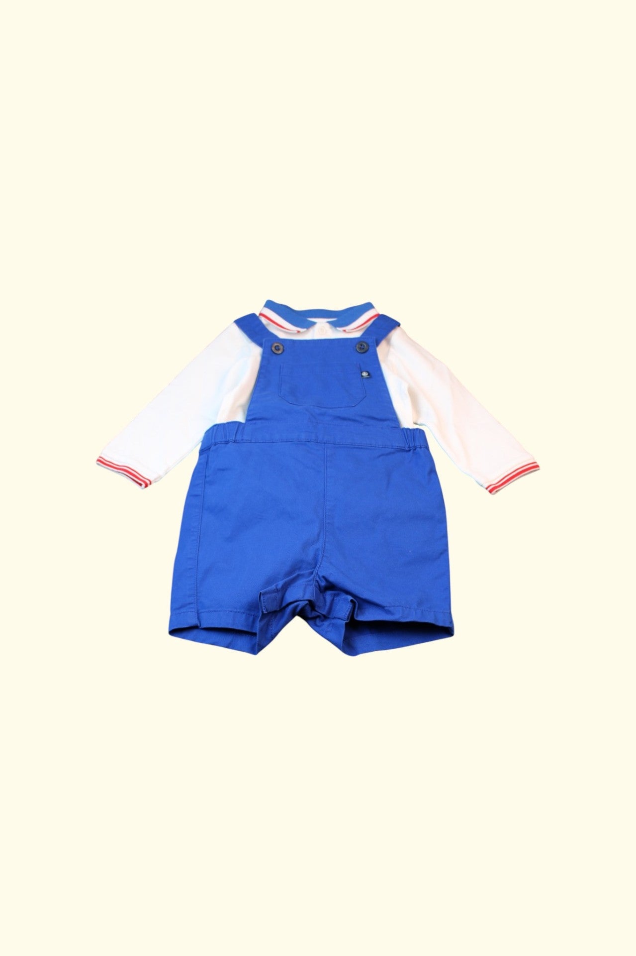 Petit Bateau 2er Kidkiddo Set 86  Blau