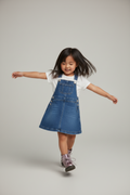 Petit Bateau Kleid 98 Blau