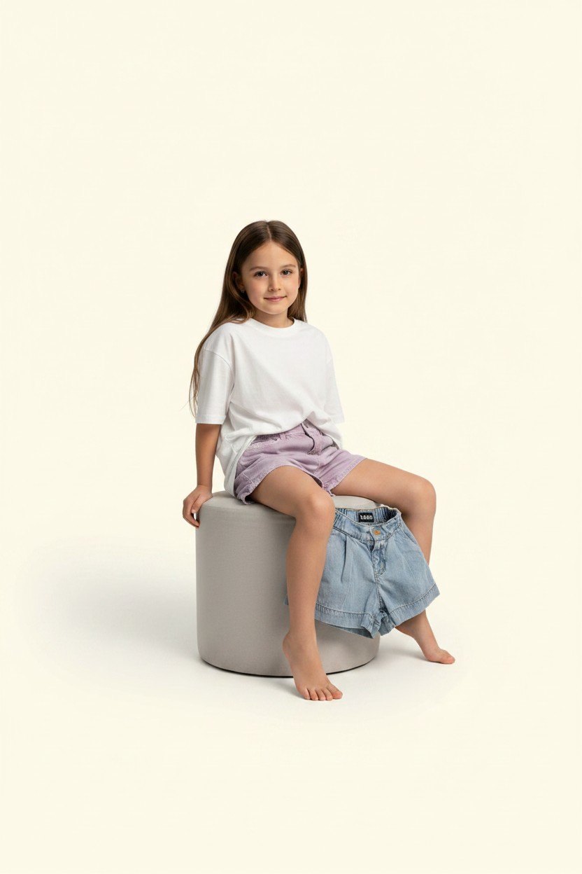 Molo, Arket Shorts 98 Lila, Hellblau