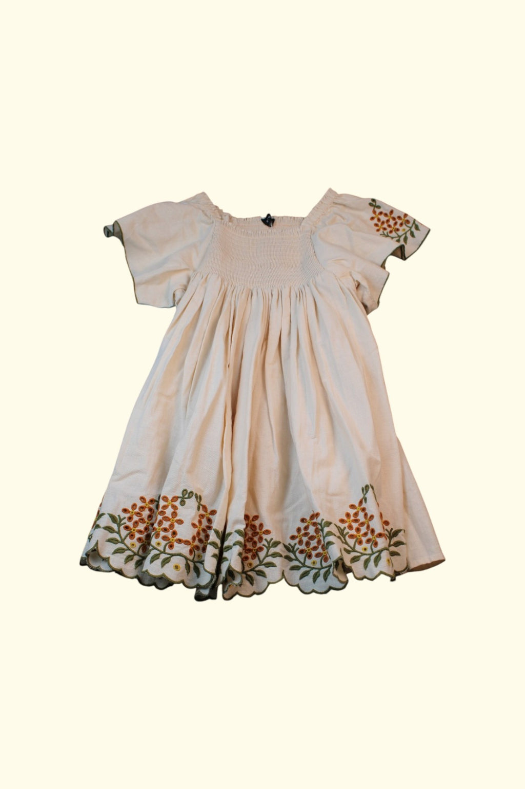 Ragnik Kleid 122 Creme