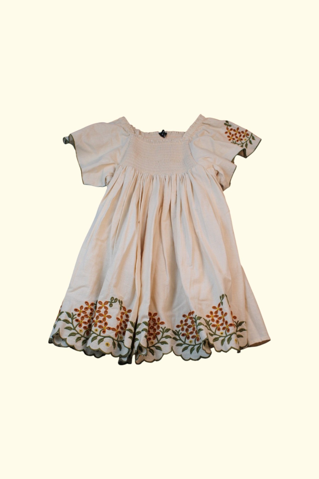 Ragnik Kleid 122 Creme