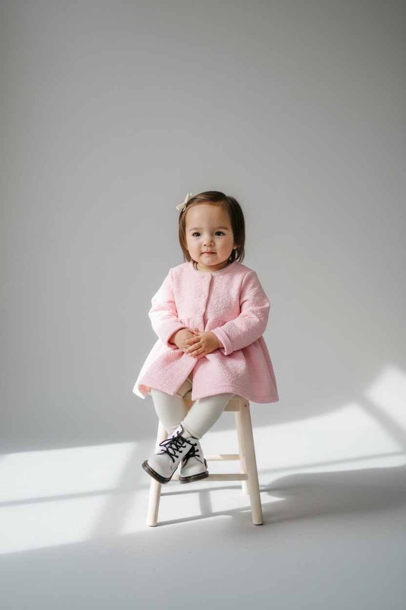 Kleid 80 Rosa