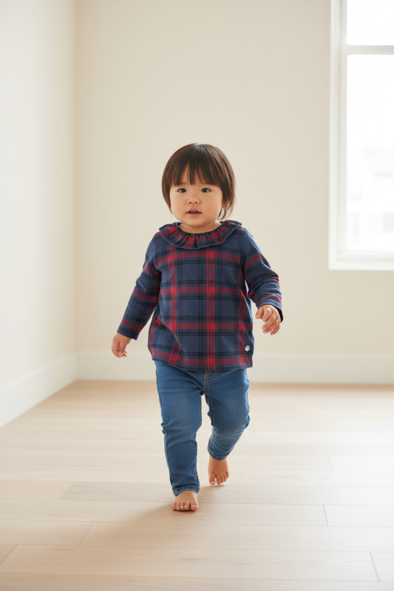 Petit Bateau 2er Kidkiddo Set 86 Dunkelblau rot,