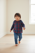 Petit Bateau 2er Kidkiddo Set 86 Dunkelblau rot,